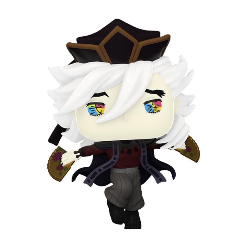 Funko Pop Doma #2511 Chase Glow fuera de caja fondo blanco abanicos dorados Demon Slayer Funko Pop Doma #2511 Chase Glow fuera de caja fondo blanco abanicos dorados Demon Slayer