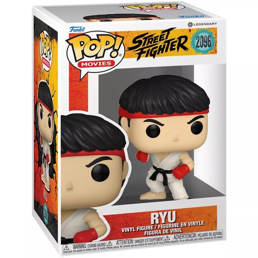 Funko Pop Movies Street Fighter Ryu 2096 caja oficial película 2026 Funko Pop Movies Street Fighter Ryu 2096 caja oficial película 2026
